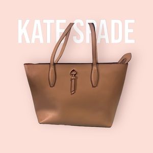 Kate Spade ♠️ Pink Leather Tote